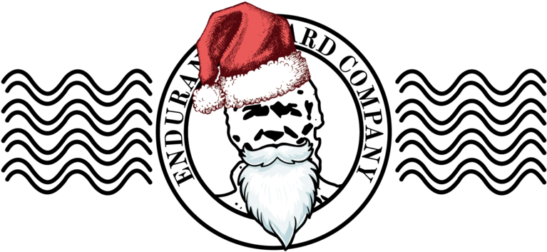 Santa Hat Beard Logo PNG
