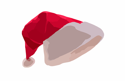 Santa Hat Vector Illustration PNG