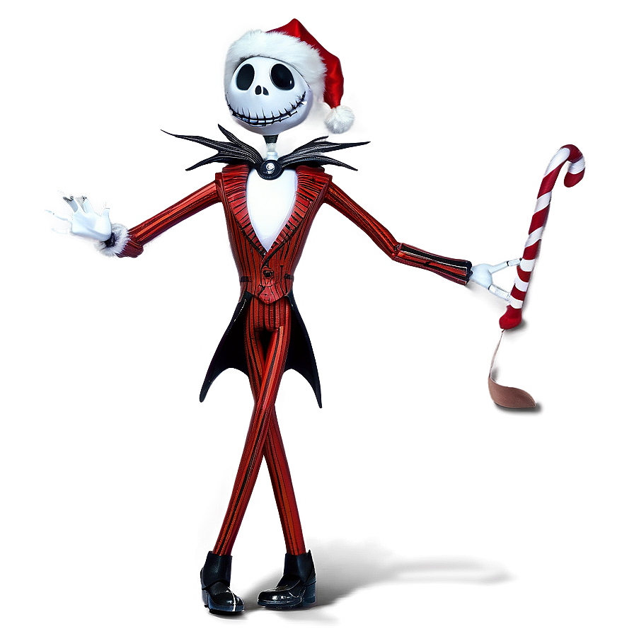 Download Santa Jack Skellington Png 05212024 | Wallpapers.com