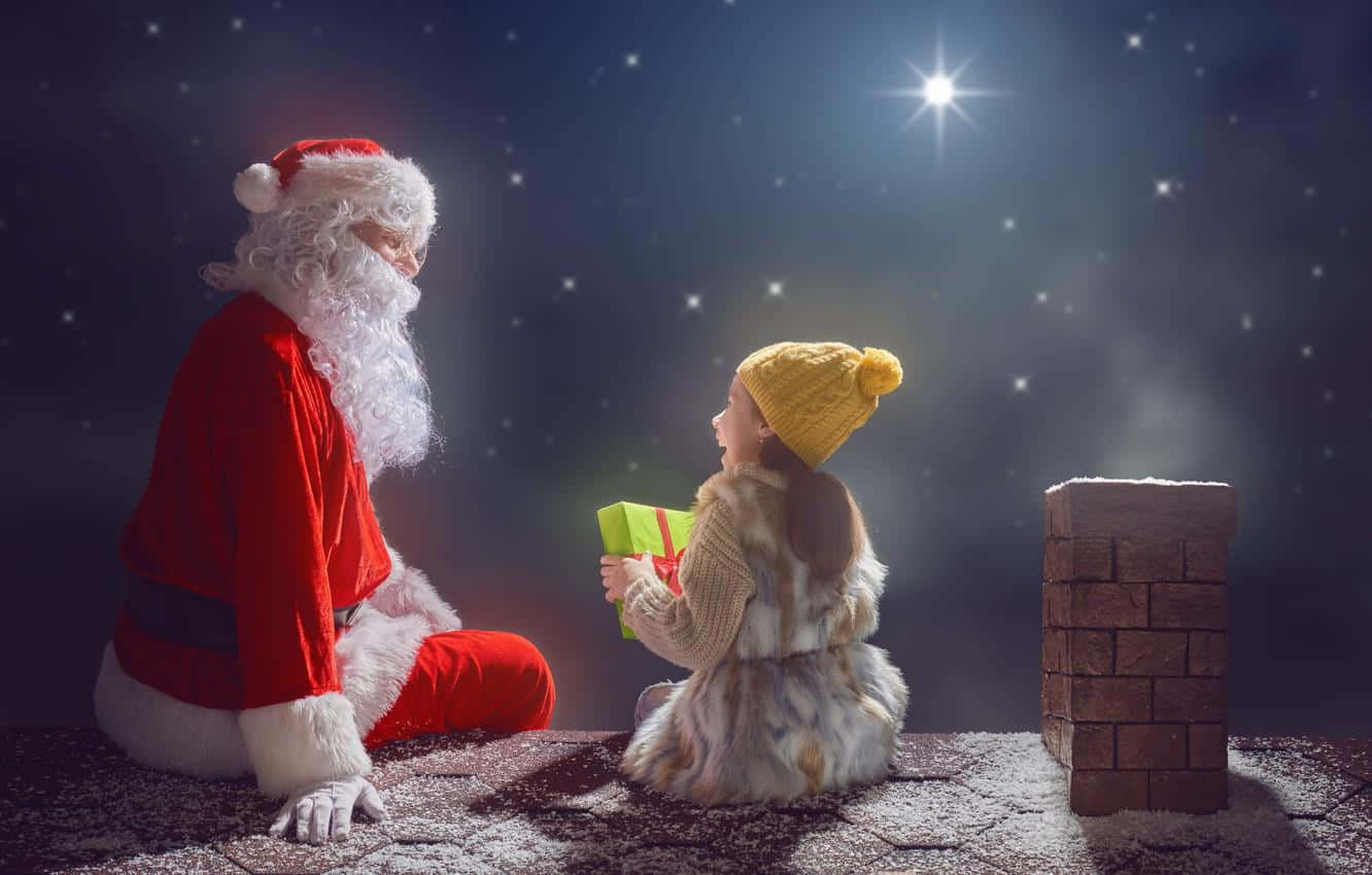 Komi Julestemning Med Vores Glade Julemand!