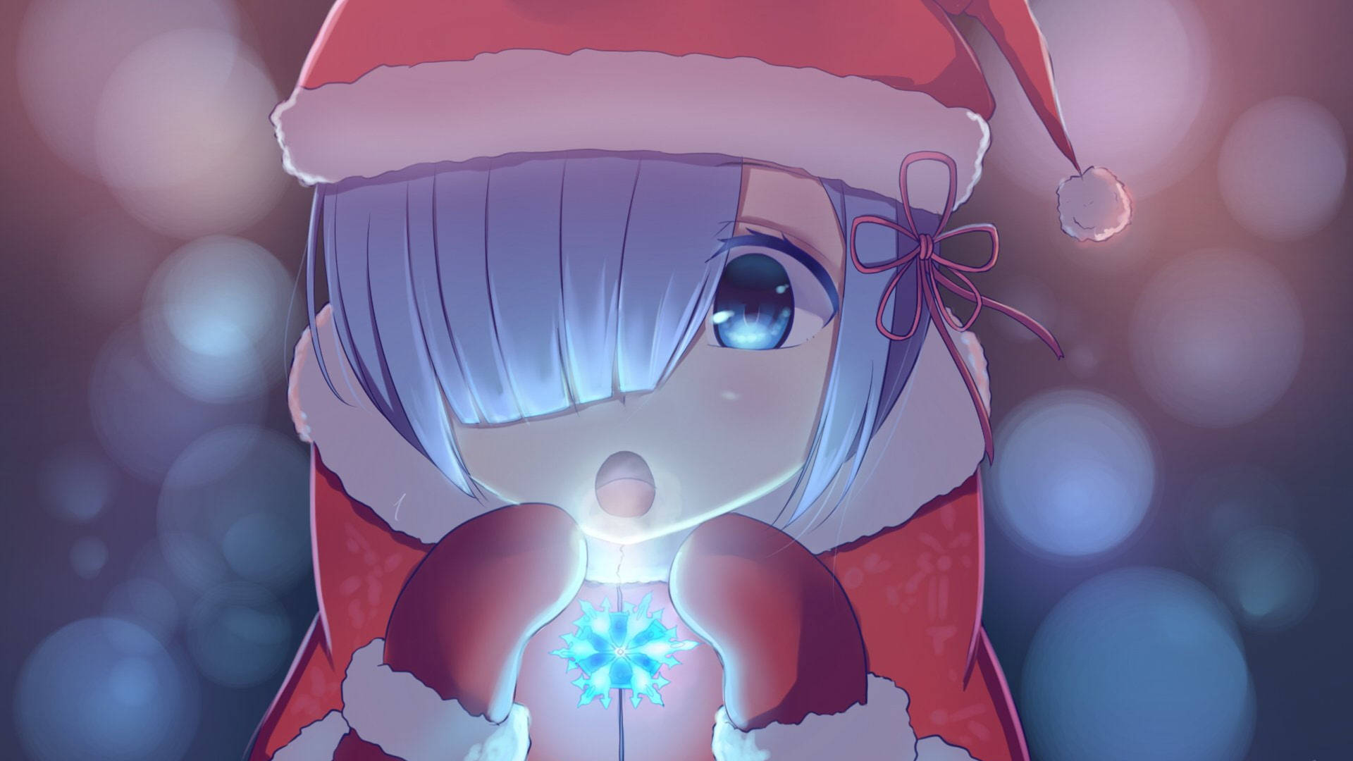 Santa Rem With Snowflake