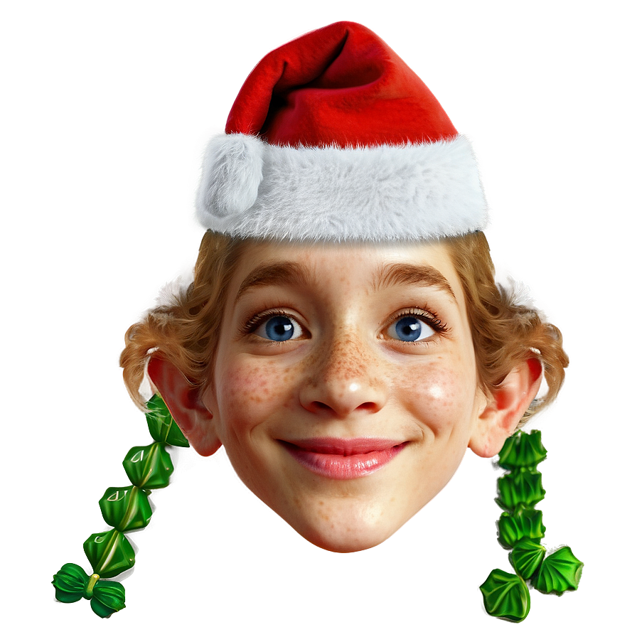 Santa's Helper Christmas Hat Png 04292024 PNG