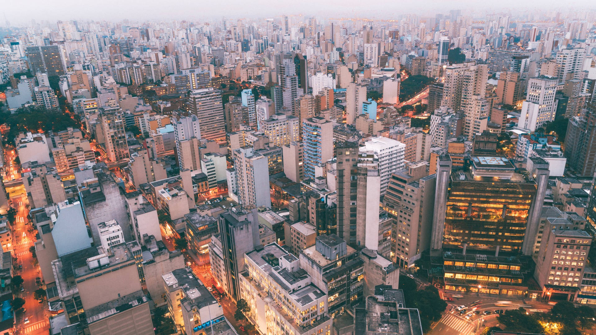 Sao Paulo Brazil Aesthetic Cityscape