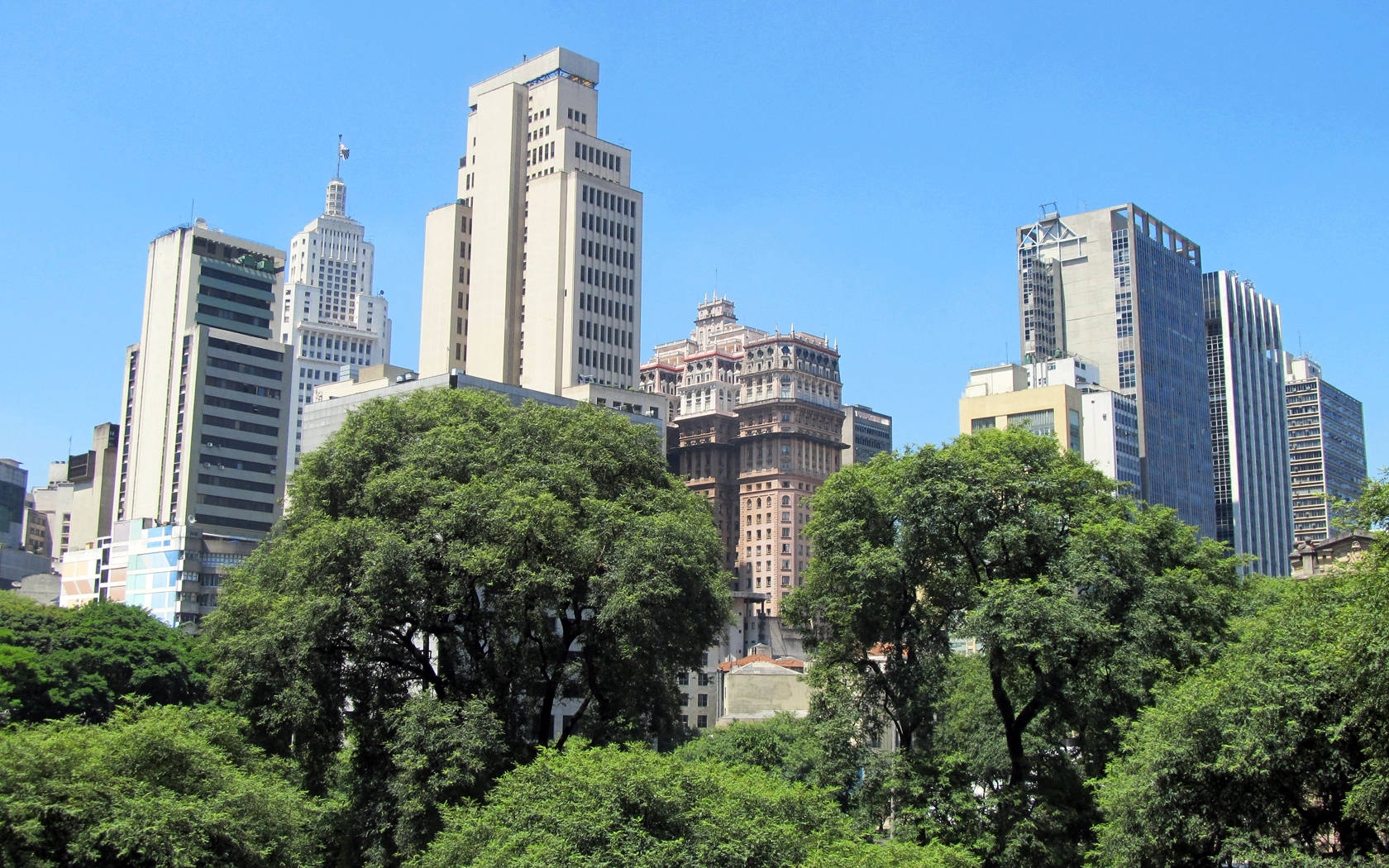 Sao Paulo Brazil Urban Skyline