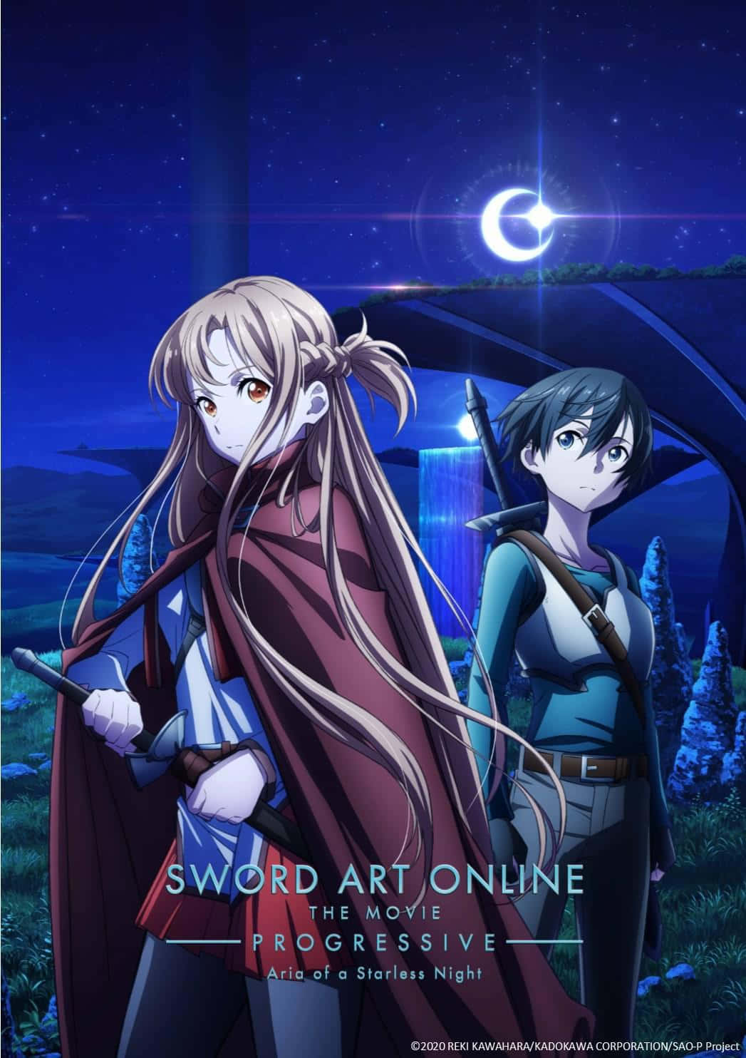 Kirito, protagonisten af ​​Sword Art Online, ser magtfuld ud på dette tapet.