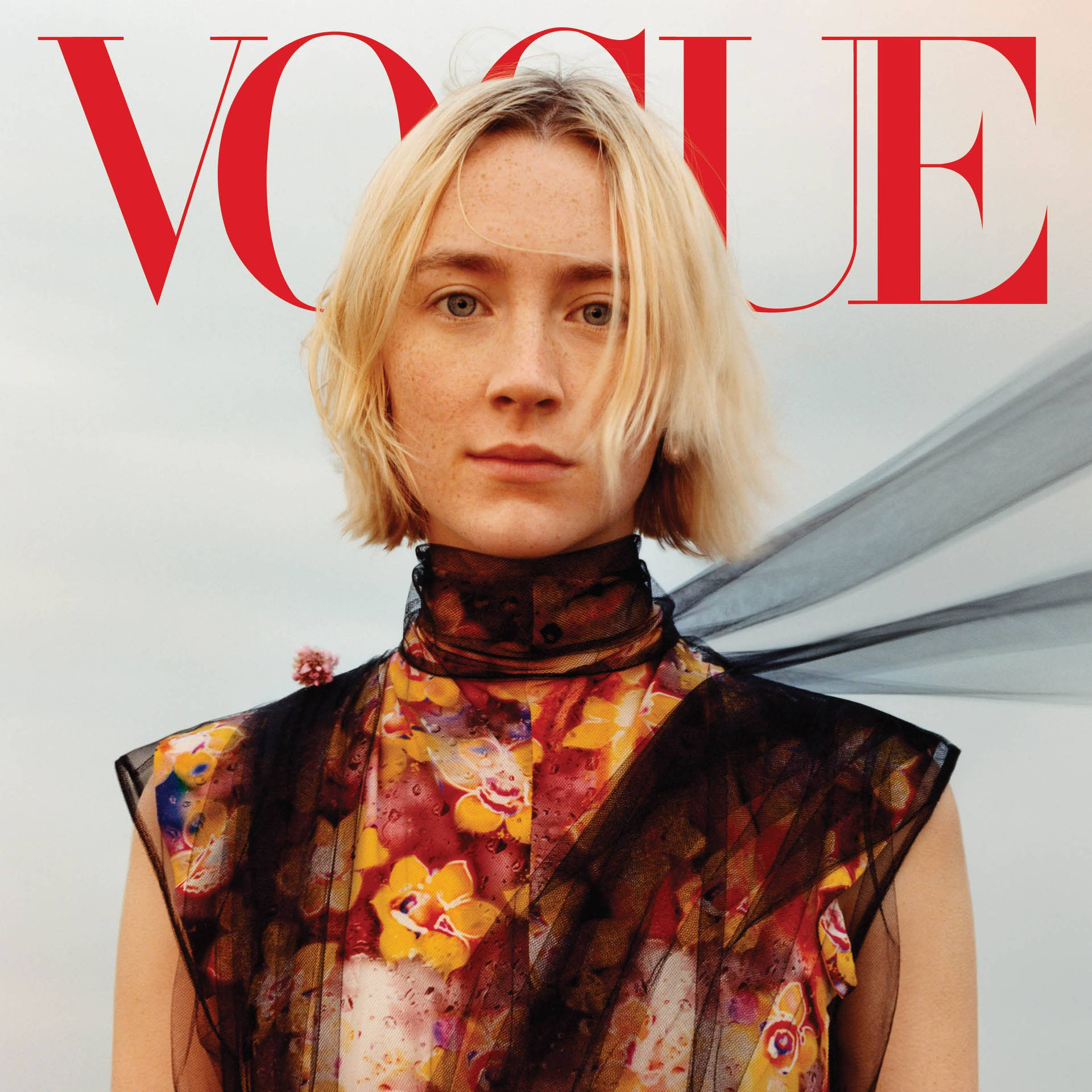 Saoirse Ronan Vogue Cover Wallpaper