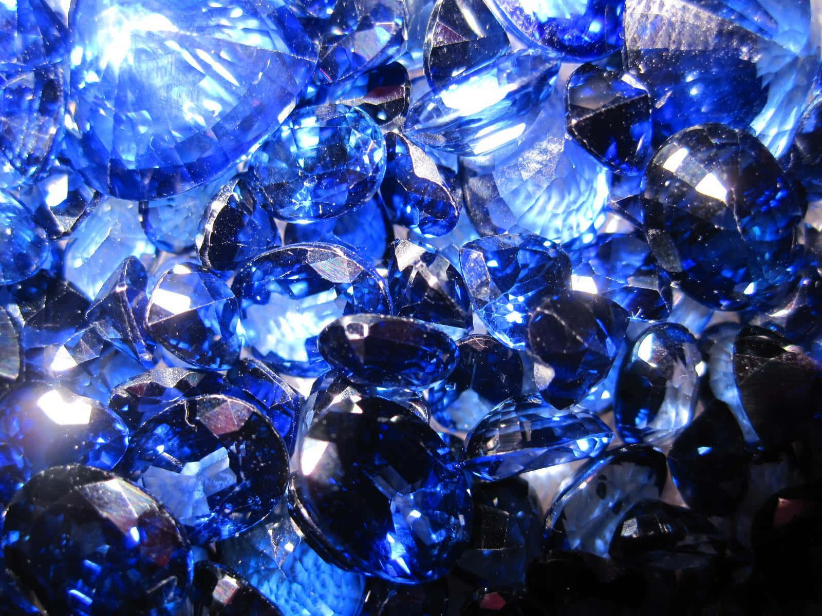 "Stunningly beautiful blue sapphire" Wallpaper