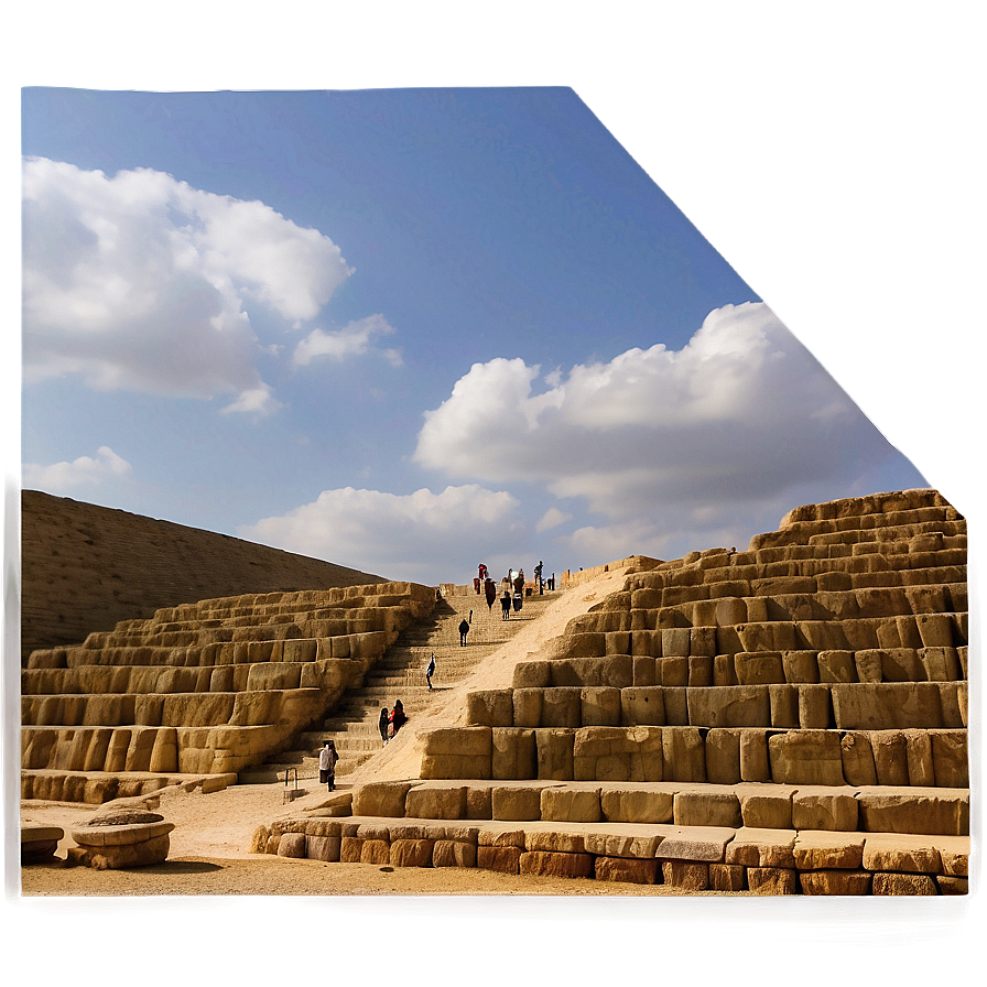 Download Saqqara Step Pyramid Egypt Png Ifa | Wallpapers.com