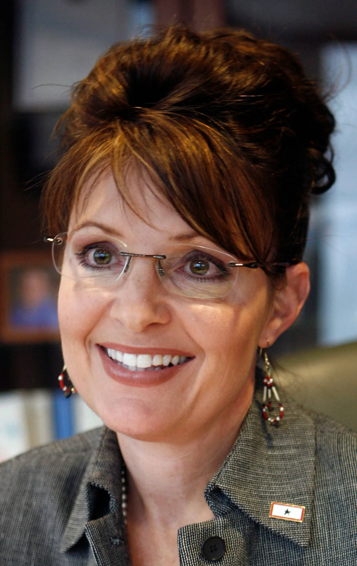 Sarah Palin Portrait Wallpaper
