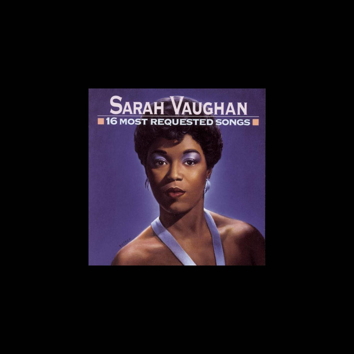 Sarah Vaughan Amerikansk Jazz Wallpaper