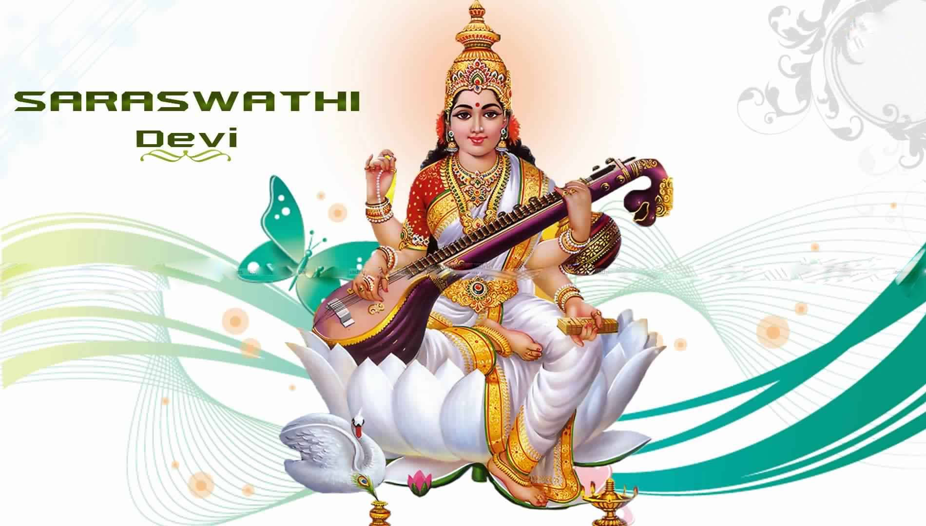 Free Saraswati Mata Wallpaper Downloads, [100+] Saraswati Mata Wallpapers  for FREE 