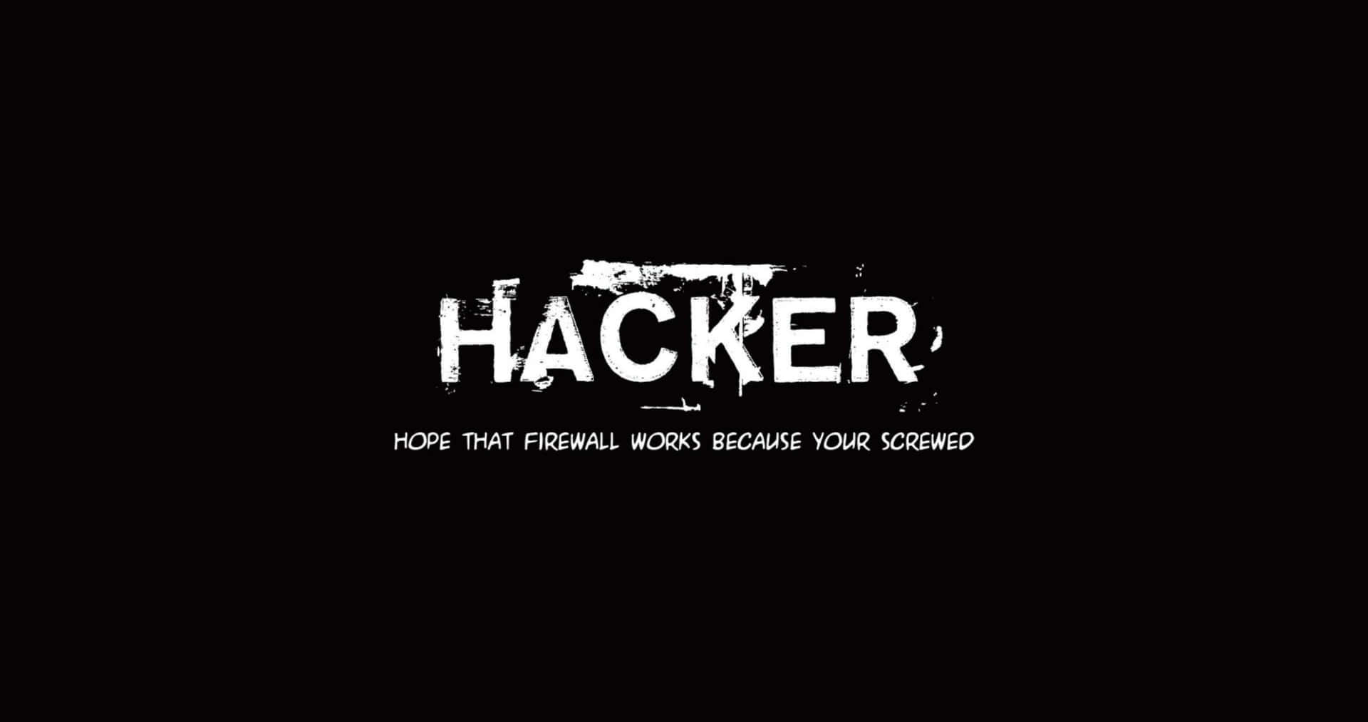 Sarcastic Hacker Quote Wallpaper
