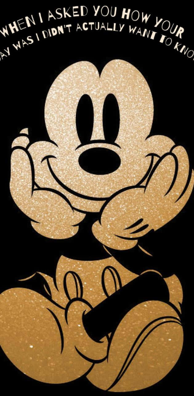 Sarcastic Mickey Mouse Wallpaper