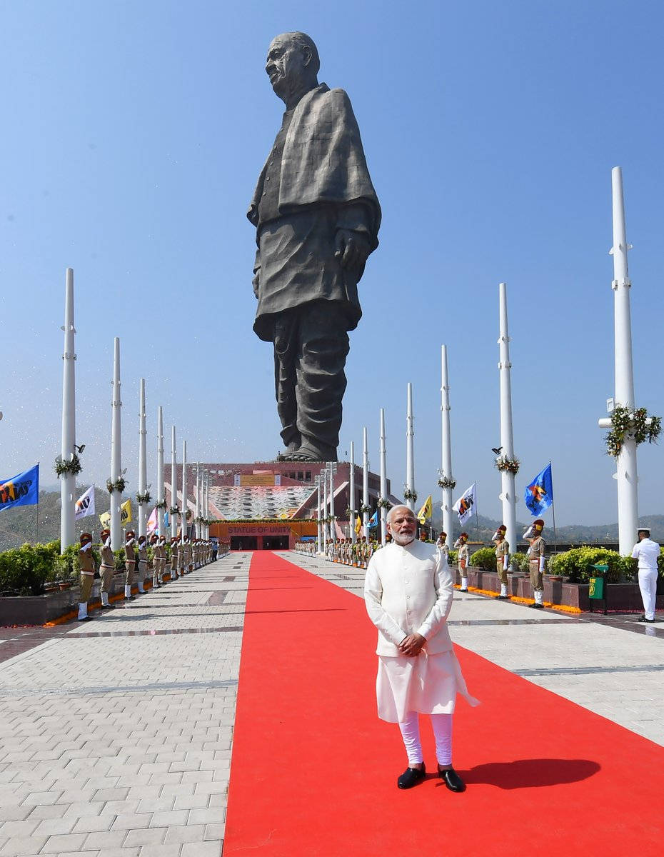 Sardar Patel Statue Walkway Picture