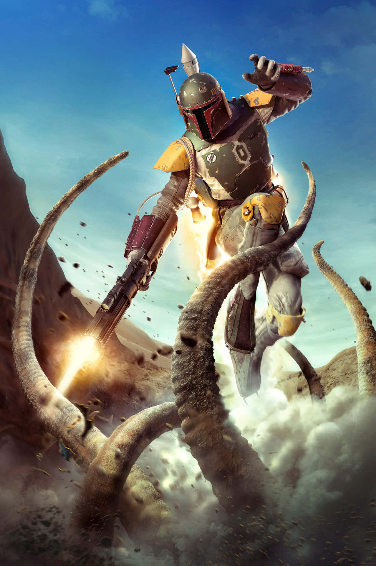 Beware of the Sarlacc pit from the original Star Wars films Wallpaper