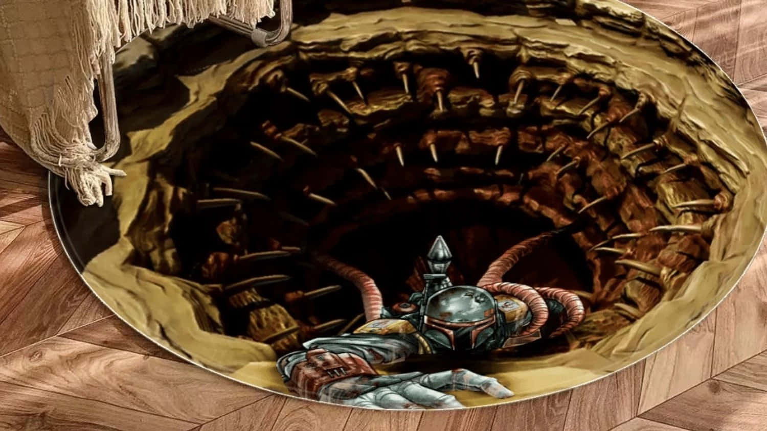 The Sarlacc Pit, Home of the Savage Beast" Wallpaper