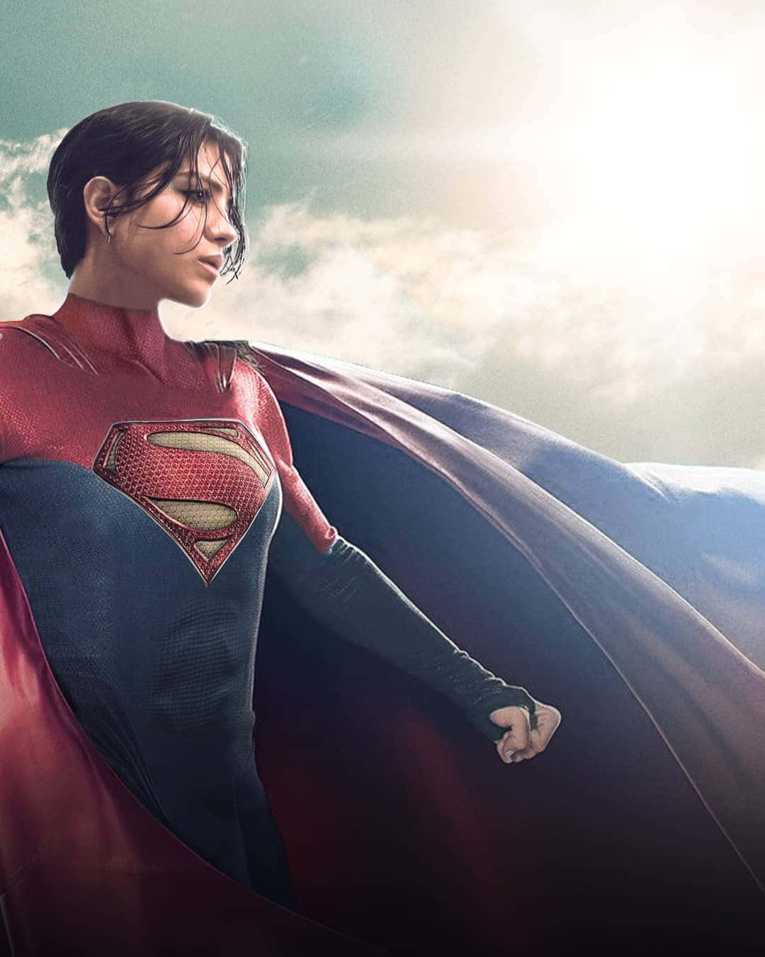 Sasha Calle Supergirl Costume Reveal Wallpaper
