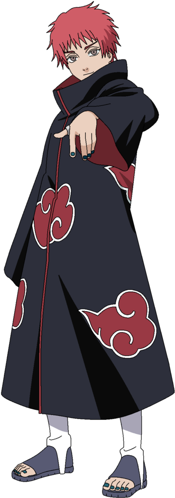 Download Sasori Akatsuki Member Standing | Wallpapers.com