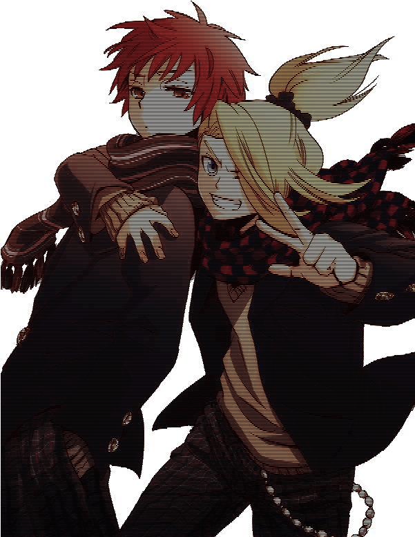 Sasoriand Deidara Akatsuki Duo PNG