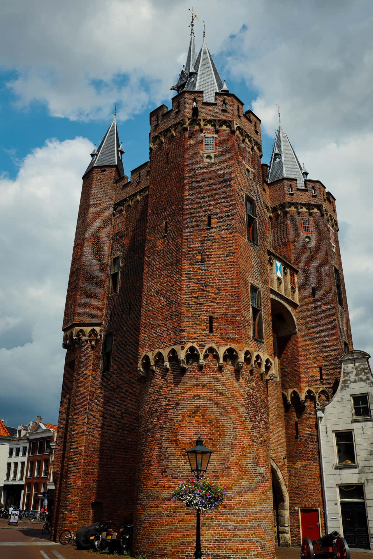 Sassenpoort Tower Zwolle Wallpaper