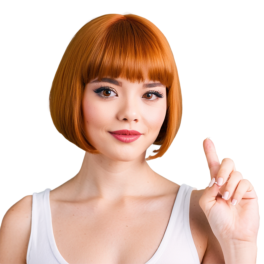 Sassy Karen Haircut Png 06212024 PNG