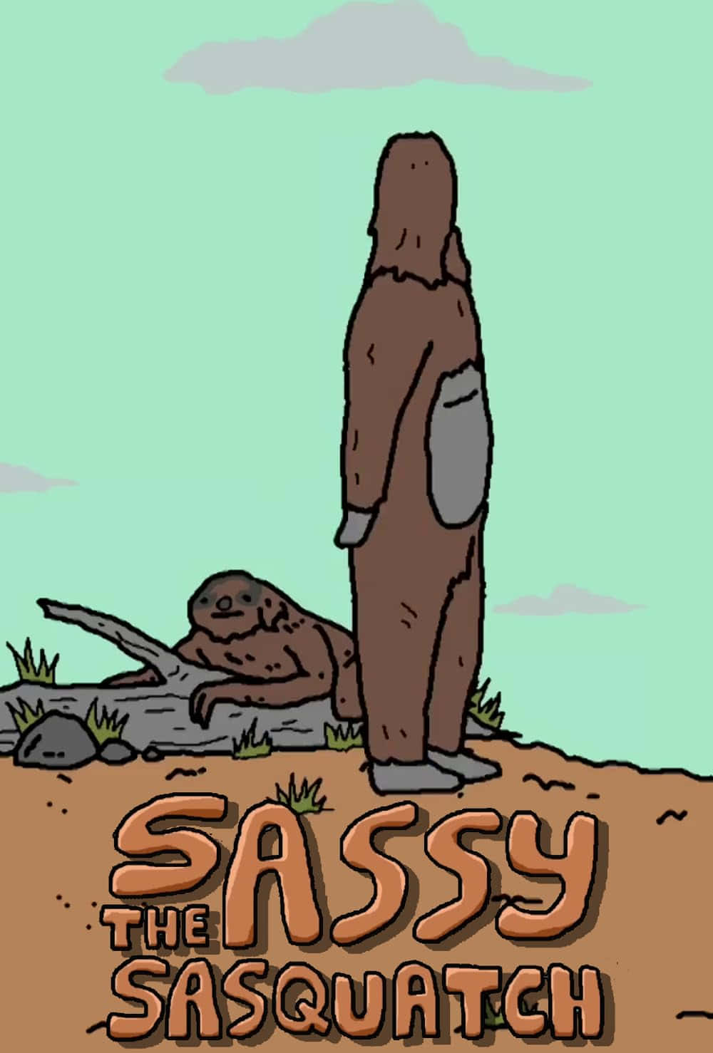 Sassy The Sasquatch Cartoon Wallpaper