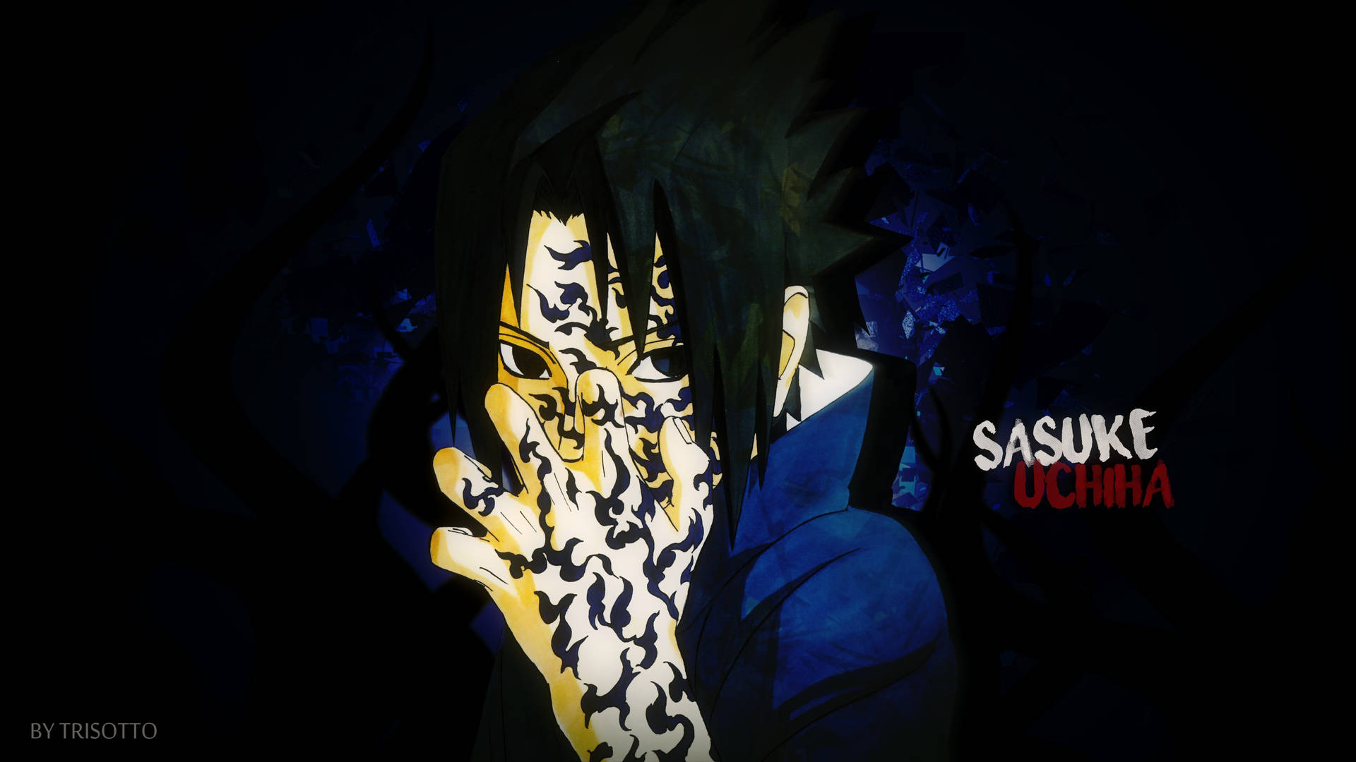 Sasuke Forbandet Segl 4k Wallpaper