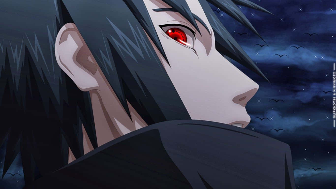 "Sasuke Uchiha, A Powerful Shinobi From The Naruto Universe" Wallpaper