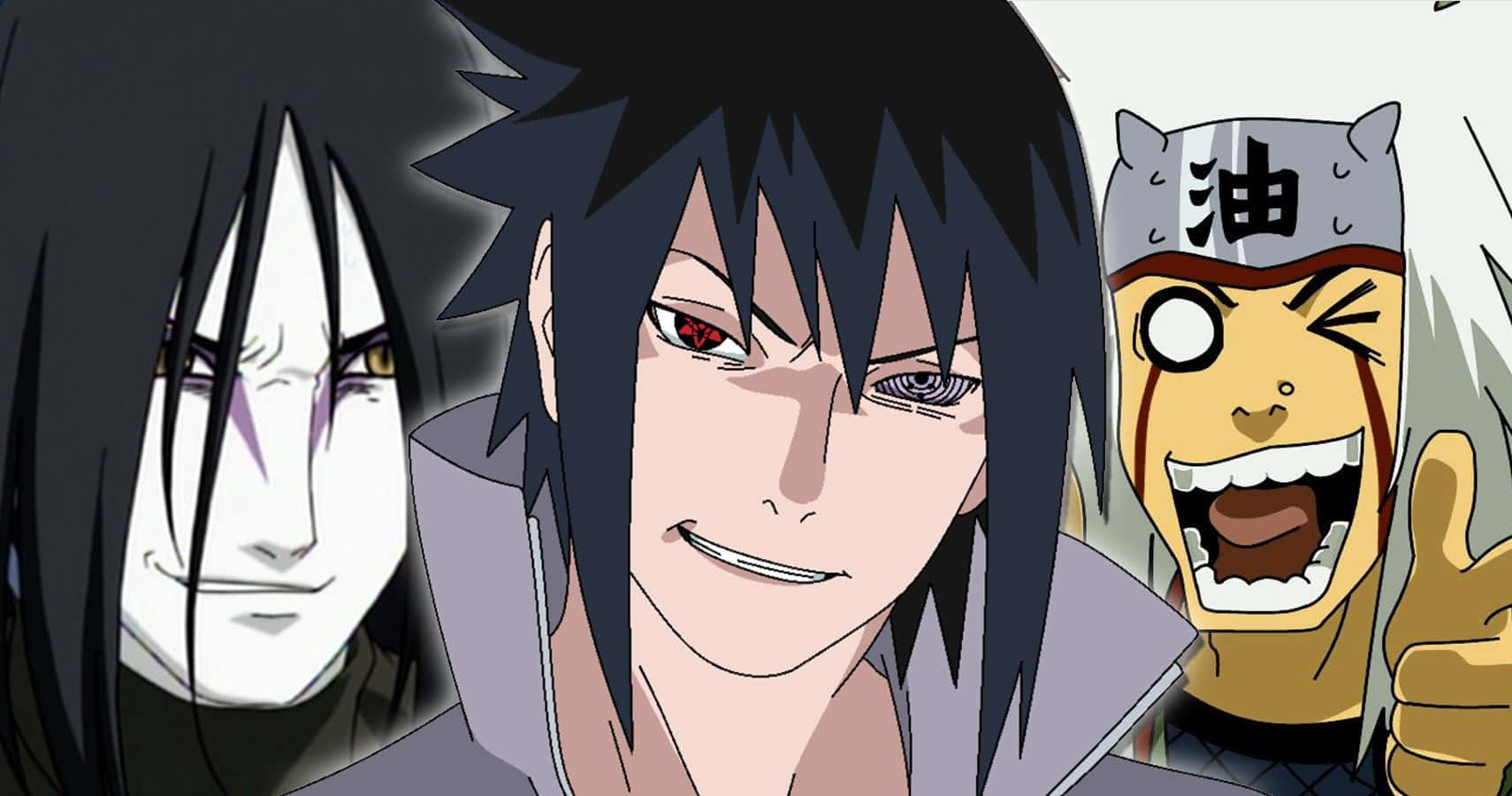 Tvåbästa Vänner, Naruto Och Sasuke, Redo Att Ta Sig An Alla Utmaningar Tillsammans.
