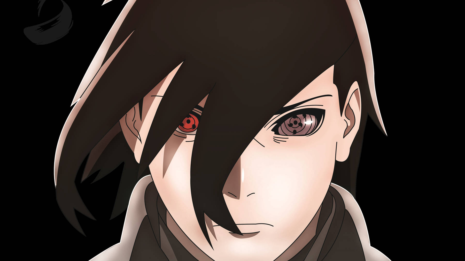 Sasuke,olhos Com Duas Cores Em 4k. Papel de Parede