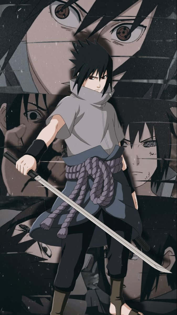 Sasuke Uchiha Anime Warrior Wallpaper