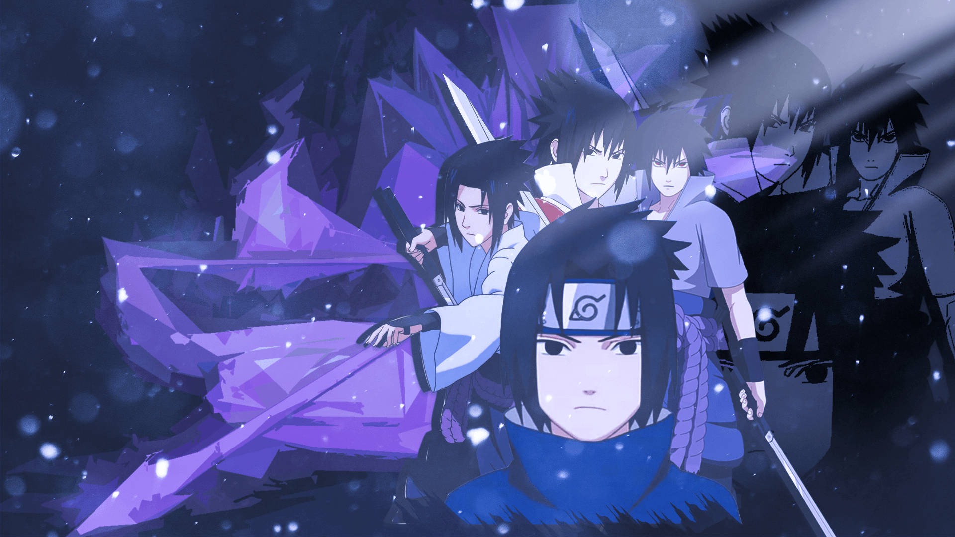Sasuke Uchiha Av Naruto Pc Wallpaper