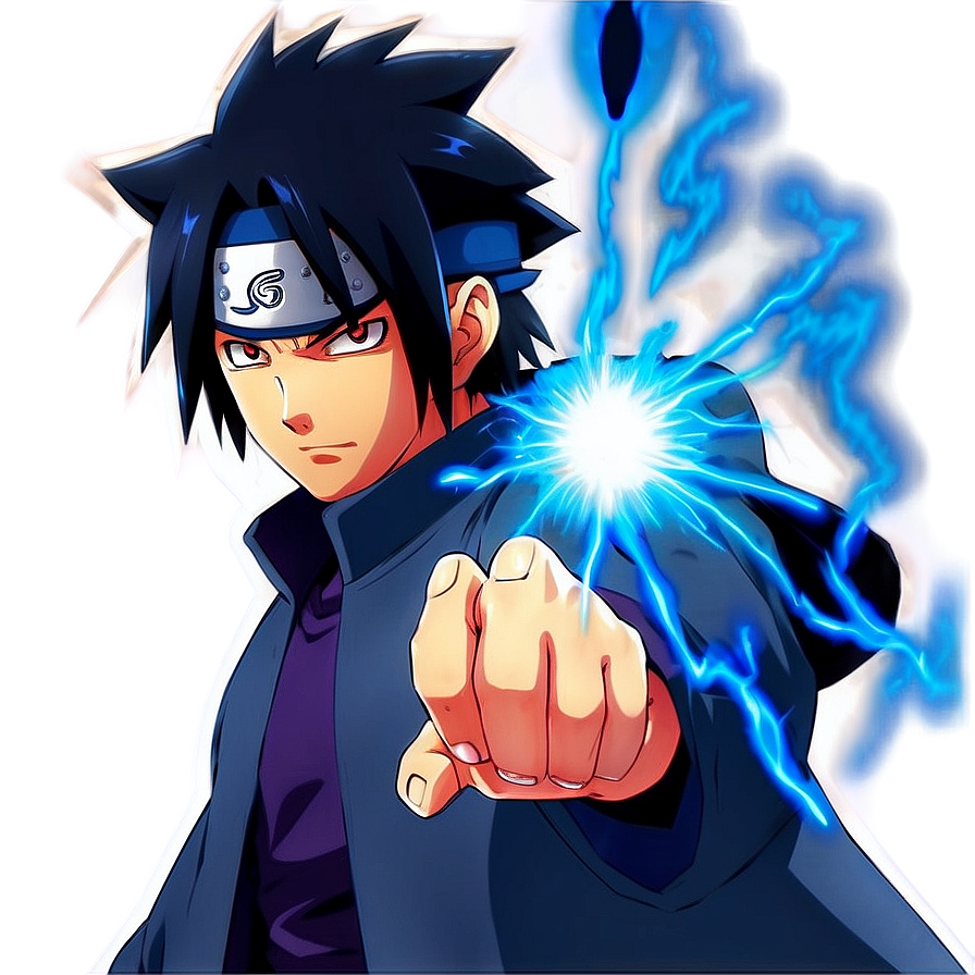 Sasuke Uchiha Chidori Attack Png 17 PNG