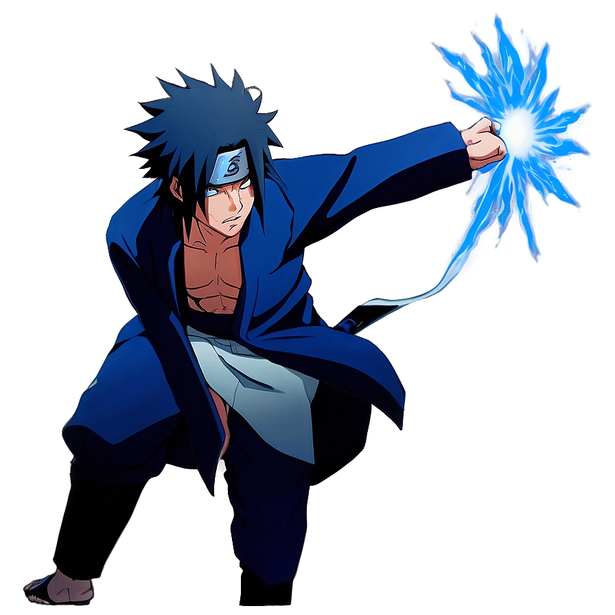 Download Sasuke Uchiha Chidori Attack Png Adt | Wallpapers.com