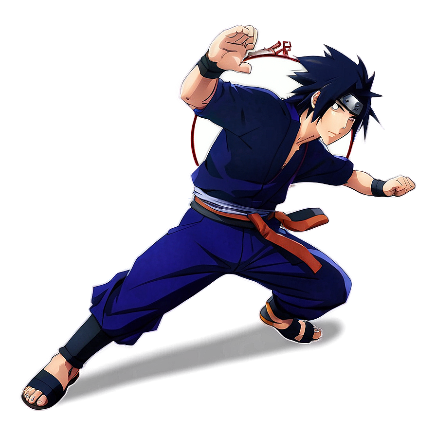 Sasuke Uchiha In Action Png Fnu54 PNG