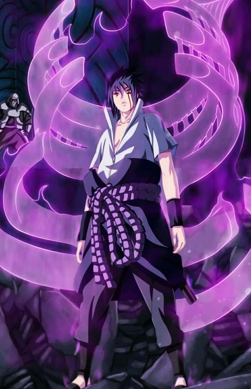 Sasuke Uchiha Power Aura Wallpaper