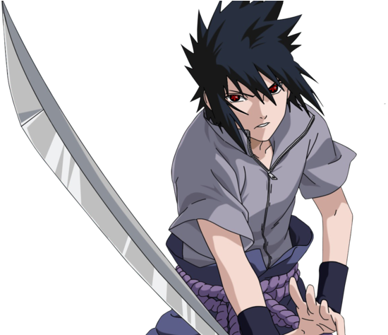Sasuke Uchiha Readyfor Battle.png PNG