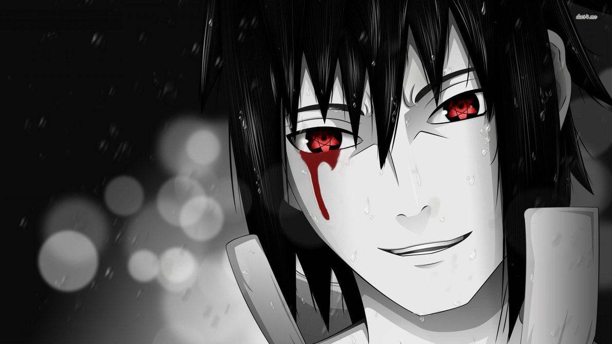 "Sasuke Uchiha's Sharingan Eyes" Wallpaper