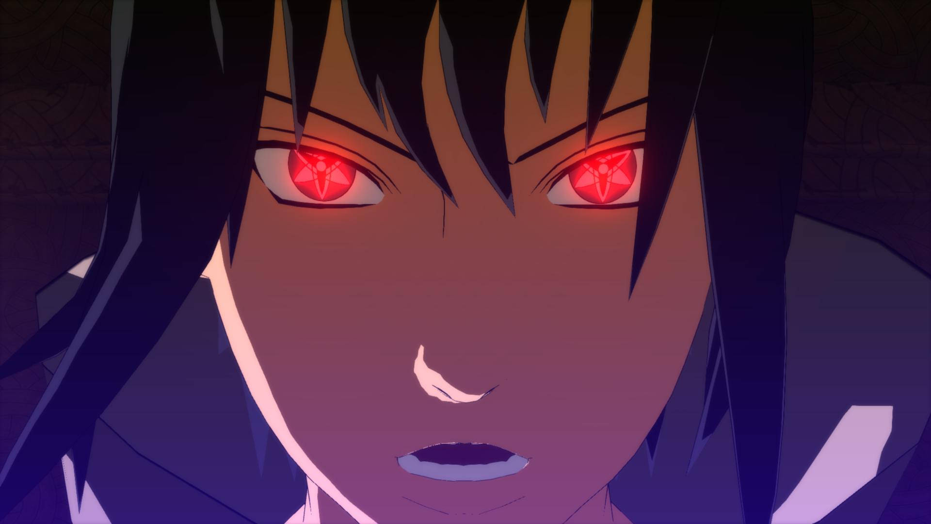 Sasuke med røde øjne 4K wallpaper Wallpaper