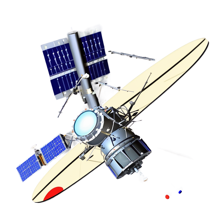 Satellite Communication System Png 05252024 PNG