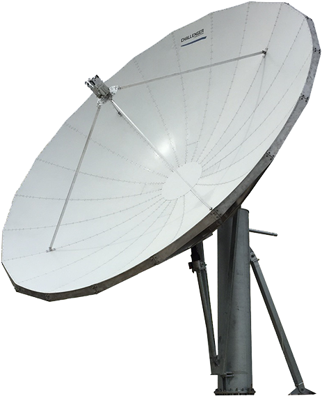 Satellite Dish Antenna Profile PNG