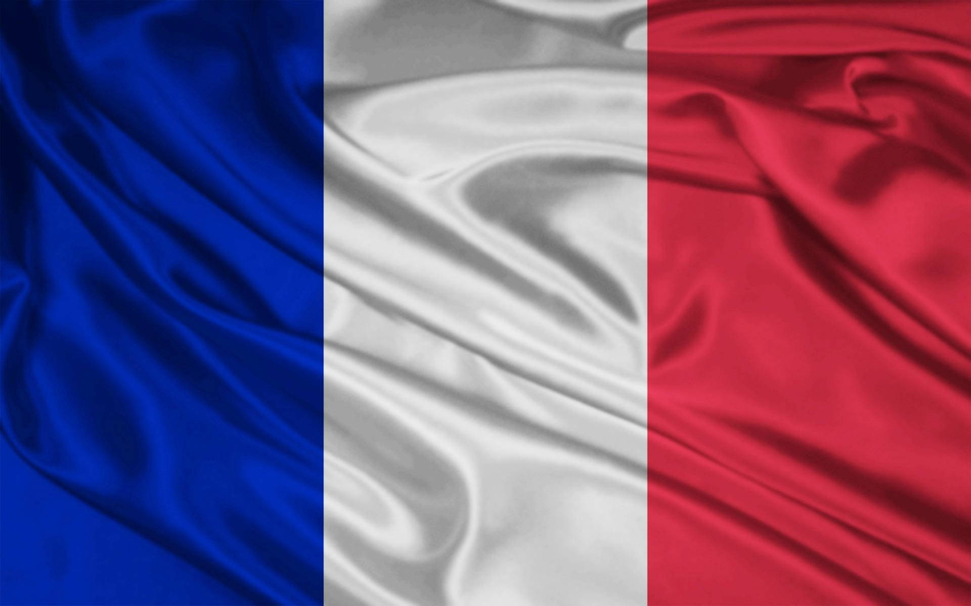 Satin France Flag Wallpaper