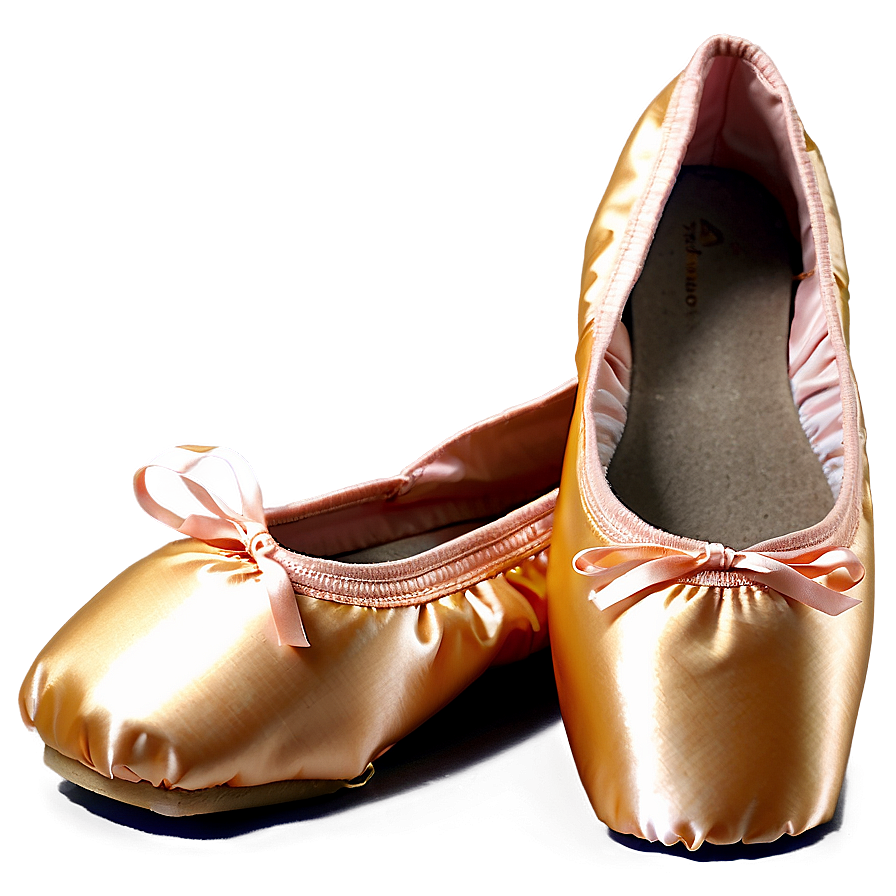 Satin Pointe Shoes Png 06122024 PNG