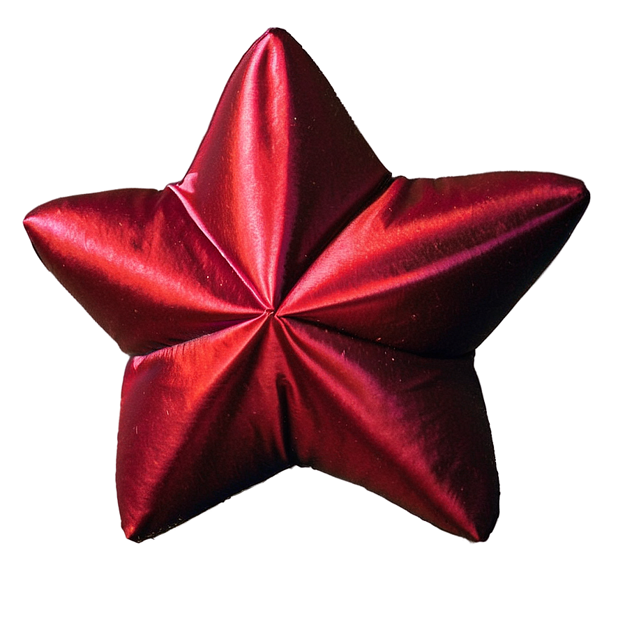 Satin Red Star Png 95 PNG