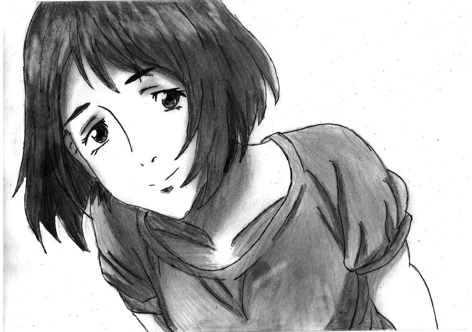 Satomi Murano, The Heart Of Parasyte Anime Series Wallpaper