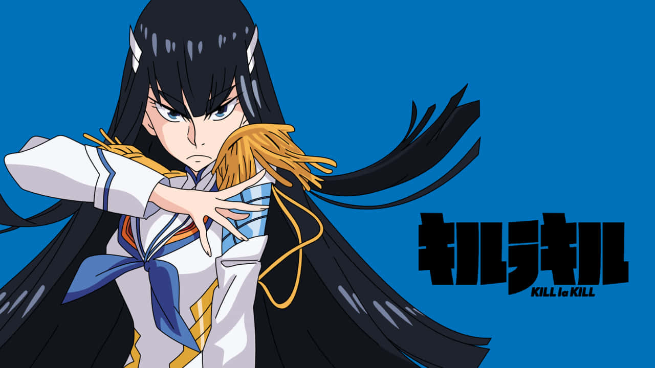 Join Satsuki Kiryuin and fight for justice Wallpaper