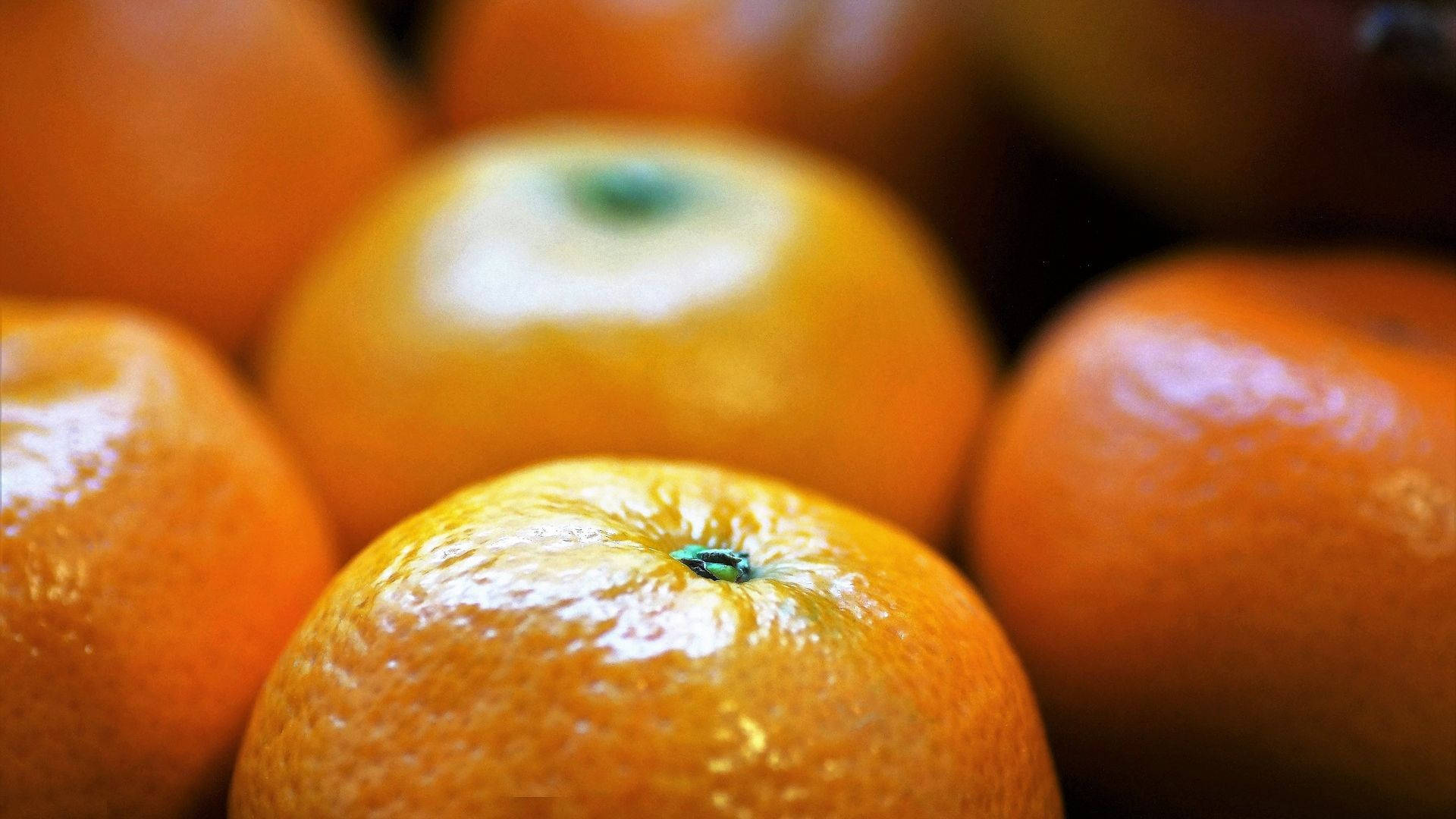 Satsuma Fruit Close-up Photo Wallpaper