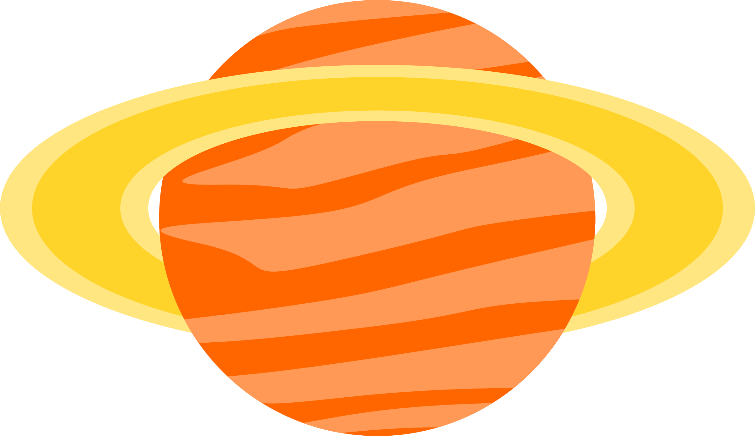 Saturn Illustration Vector PNG