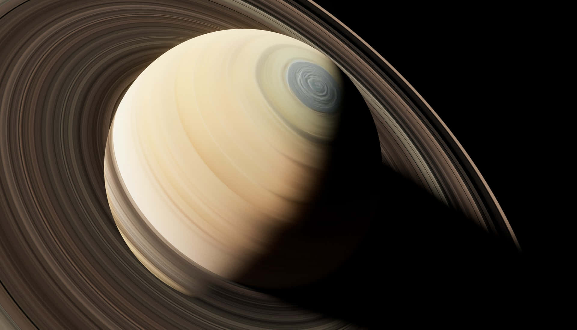 Osanéis De Saturno São Vistos Nesta Imagem