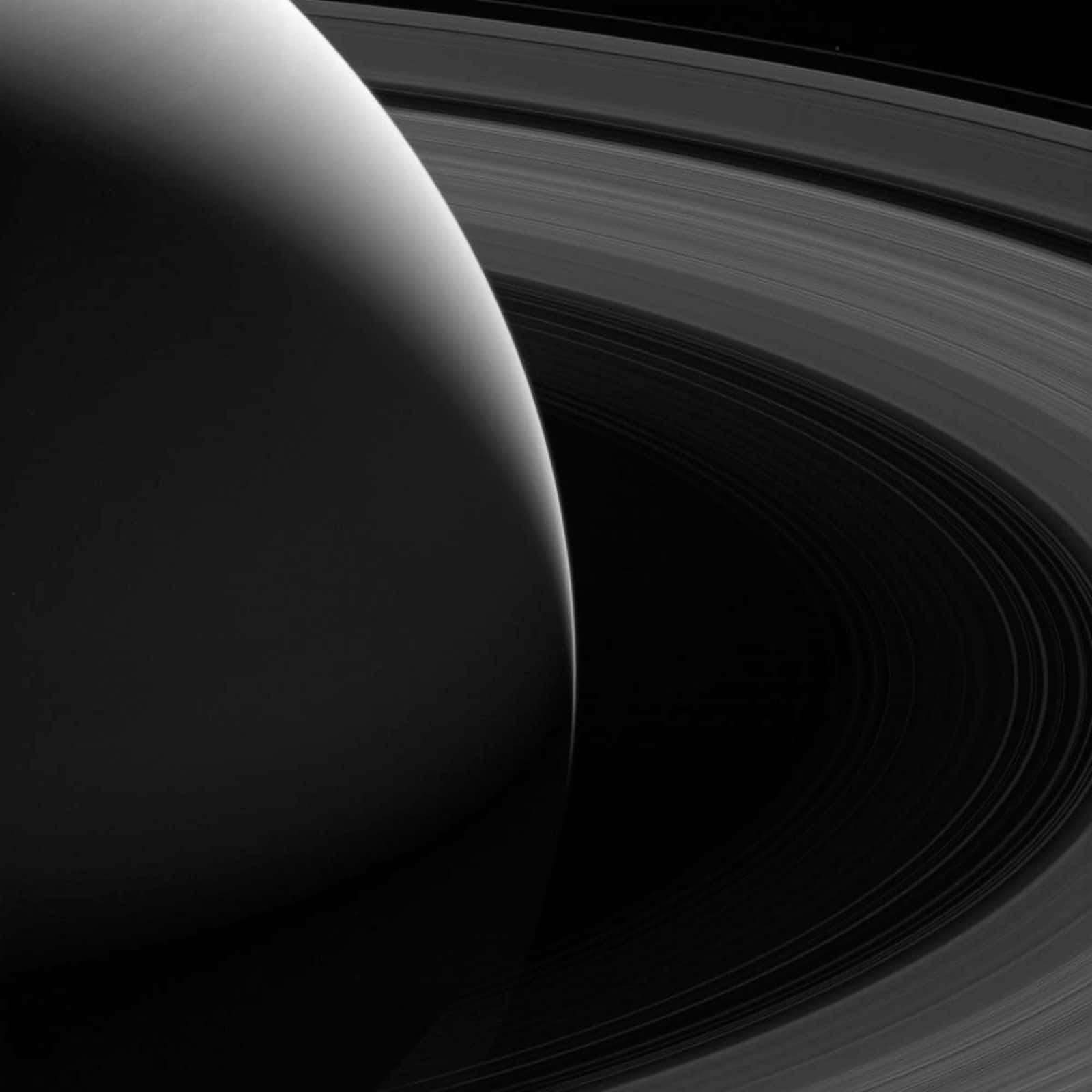 Entæt Opfattelse Af Den Fascinerende Planet Saturn.